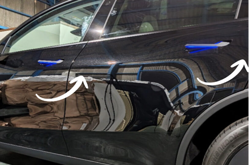 4ドア オートドアハンドル LED有　クロージャー付き