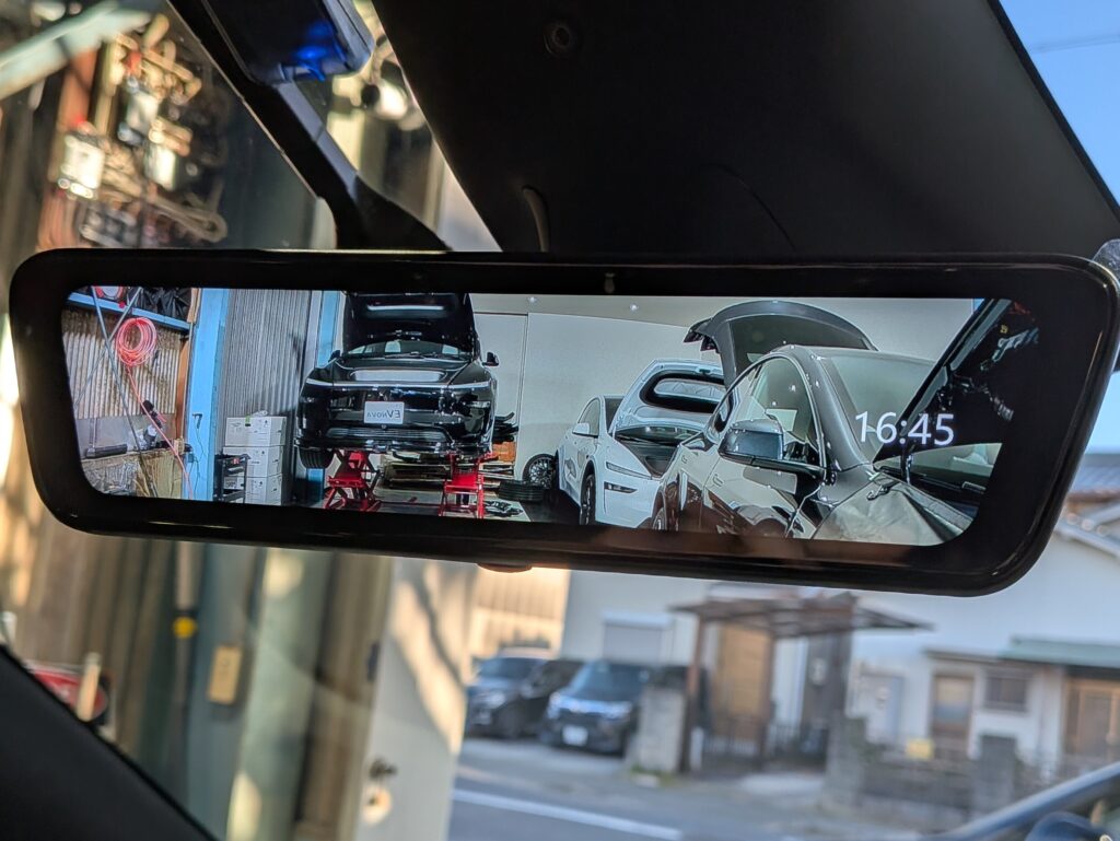 ModelY ジュニパー デジタルインナーミラー